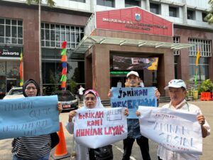 Penghuni Rusun Mulya Jaya Desak Kepastian Tempat Tinggal