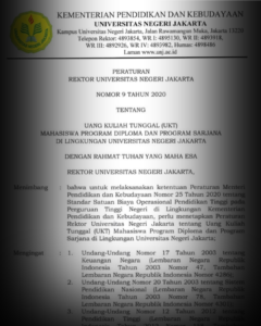 Anomali Larangan Pengangsuran Biaya UKT bagi Maba UNJ
